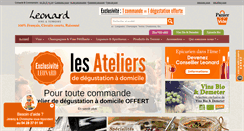 Desktop Screenshot of leonard-vins-et-terroirs.com