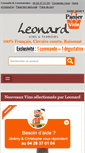 Mobile Screenshot of leonard-vins-et-terroirs.com